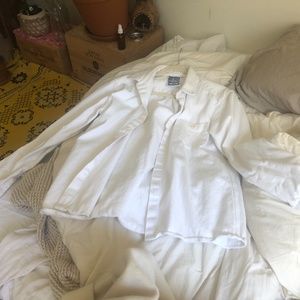 Jungmaven women’s coach jacket white large